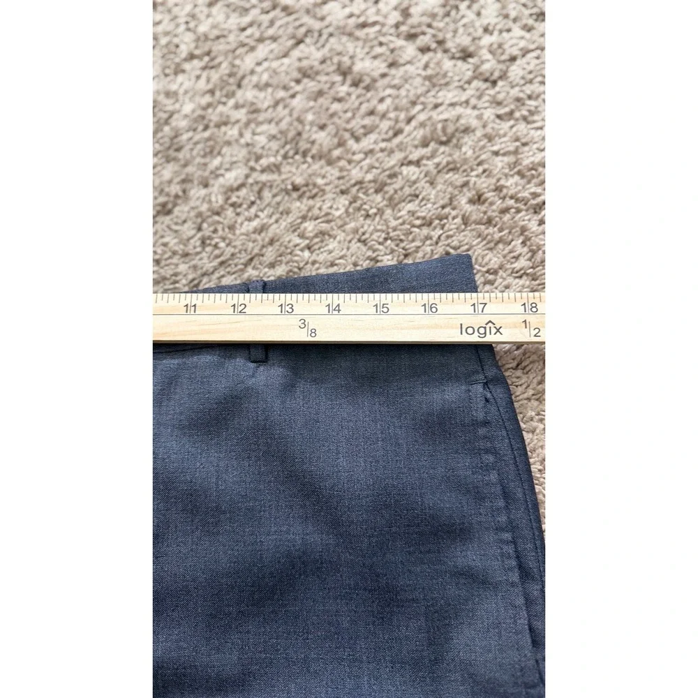 Polo Ralph Lauren Regent Grey Virgin Extra Fine Italian Wool Dress Pants 35R